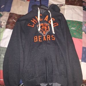 Chicago Bears Zip Up Sweatshirt